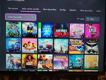 Öz XBOX hesabımdır. Satılır. İçində EA FC 25, RED DEAD REDEMPTION 2