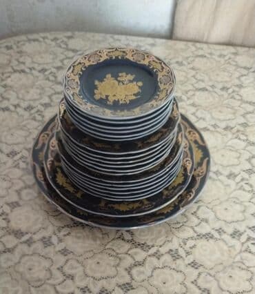 Аксессуары для кухни: Тарелки — 10