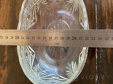 k meyve: Kristal salat qabı - Material: Yüksək şəffaflığa malik yüksək — 3