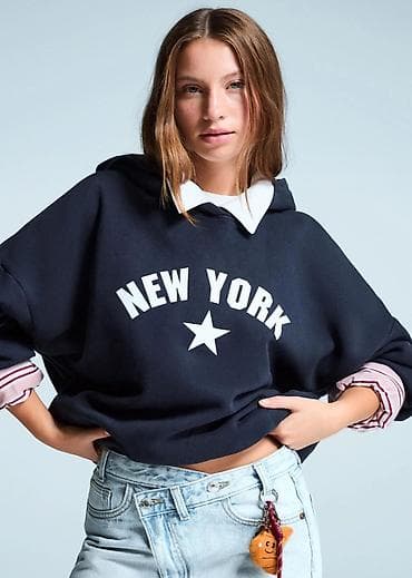 ilbex gel nedir: Svitşot, Bershka, S, rəng - Göy — 3
