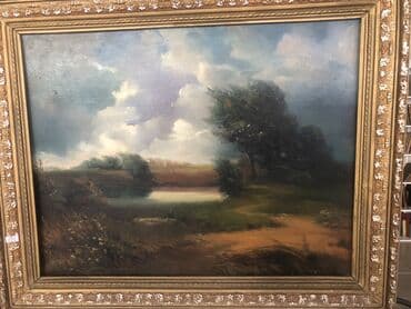 dəmir boyaları: Винтажная картина — 1