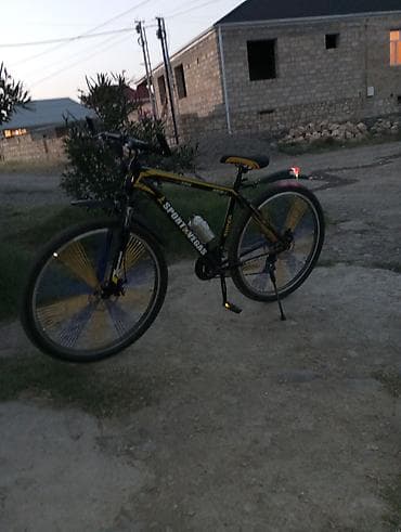 muherrikli velosiped: Yeni Şəhər velosipedi 29", sürətlərin sayı: 7, Ünvandan götürmə — 7