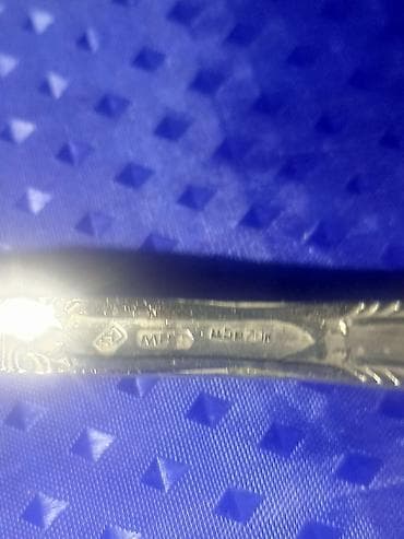 dekor şpatel: Metal desert/pasta spatulası – oyma deşikli başlıq və klassik naxışlı — 2