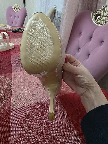 Tuflilər: Tuflilər, Ölçü: 36, rəng - Bej, Yeni — 4