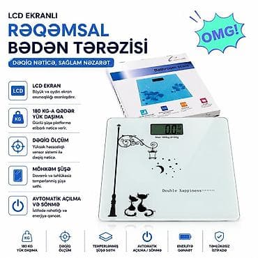 Döşəmə tərəziləri, 180 kq, Ödənişli çatdırılma, Rayonlara çatdırılma, Ünvandan götürmə — 1