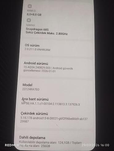sim kredit: Redmi Note 13, 256 GB, rəng - Qara, İki sim kartlı — 6