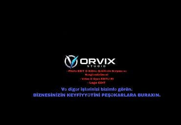 telefon təmiri ucun avadanlıq: ORVIX Studio – Peşəkar qrafik və media xidmətləri - Foto Edit — 1