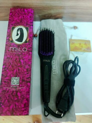 Техника для кухни: Mila Hair Straightener Brush – saç düzləşdirən daraq Xüsusiyyətlər: - — 1