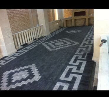 tek das: Trotuar (daş döşəmə) plitələri – geniş çeşid Məhsul: - Açıq sahələr — 51