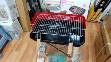 dovşan əti: Barbeku manqal sekilde gorunduyu kimidir Evde bagda balkonda seyahete — 1