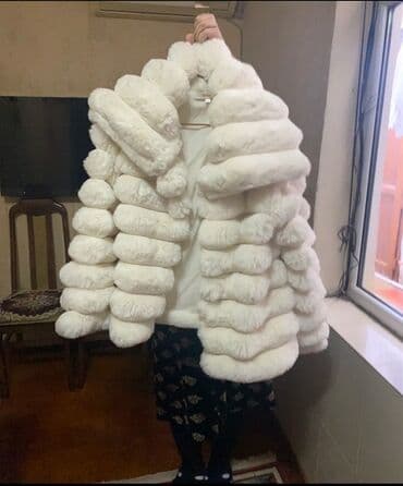 шуба норковая новая: 2 defe geyinilib cox gozel ve isdi debli kurk tükü yupyumuşaq tökülmür — 1