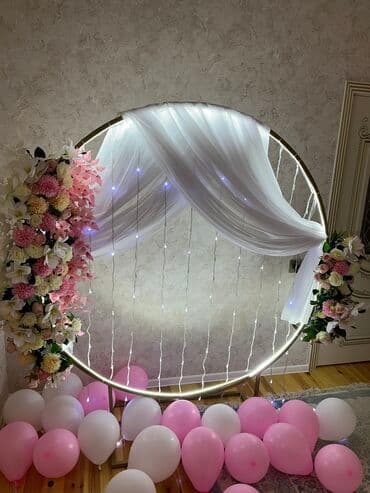 Toy Nişan Üçün Dekor. Parkatı 90 AZN. Almaq istəyən olsa 250 AZN