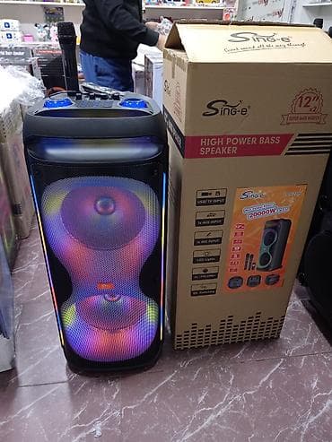 Yeni Audio Pro Kolonka, Növ - Bluetooth, rəng - Qara