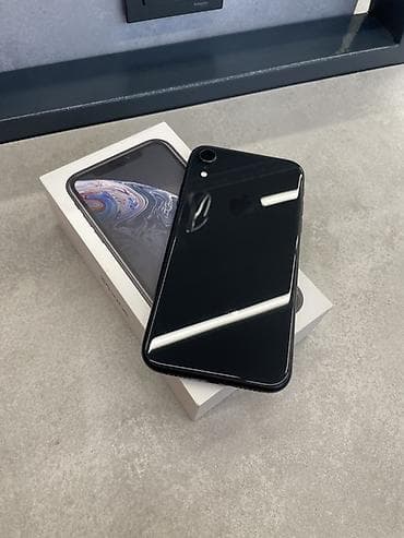 iphone xr azerbaycan: IPhone Xr, 64 GB, Qara, Face ID — 3