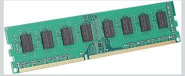 intel core i3: Operativ yaddaş (RAM) 8 GB, 1600 Mhz, DDR3, PC üçün, İşlənmiş — 1