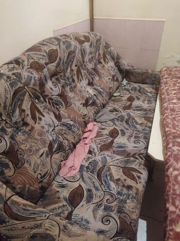 спальная мебель в баку цены: Диван, Б/у, Нераскладной, Без подьемного механизма, Ткань, Нет доставки — 1