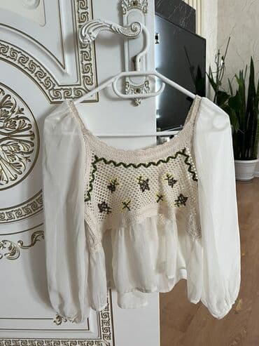 şifon koynekler: Qadın üst geyimləri dəsti 1) Zolaqlı kruj toplu bluz ( 40 razmer) 12 — 4