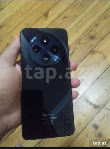 батарея на телефон fly bl6425: Redmi 14C, 128 GB, rəng - Qara, İki sim kartlı, Face ID, Barmaq izi — 1