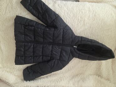 детские вещи из плюшевой пряжи: Uşaq üçün iki ədəd qalın qış üst geyimi dəsti. 1) H&M brendi, ağ — 5