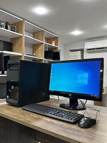 HP stolüstü kompüter seti Komputer ideal vəziyyətdədir YENİDİR! İntel