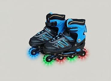 İdman və istirahət: Rolik Yaxşı vəziyyətdədir və təkərlərində işıqlar yanır sürəndə — 3