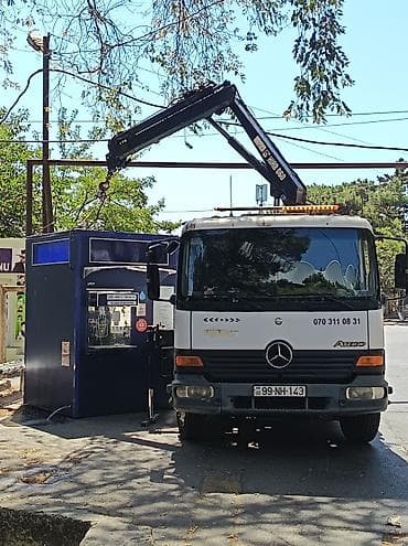 mini kran: Avtokrana malik evakuatorla yüklərin daşınması xidməti - Mercedes — 7