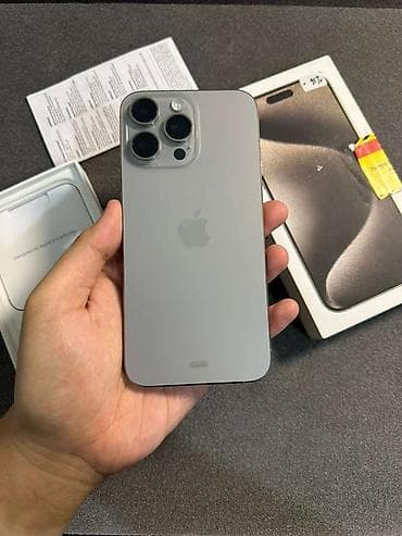 IPhone 15 Pro, 256 GB, Natural Titanium, Face ID — 1