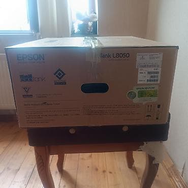 pirinter hp: Epson EcoTank L8050 – Wi‑Fi, A4, Foto çap Xüsusiyyətlər: - EcoTank — 1