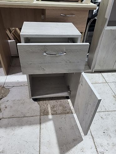 tumbuckalar: Təkərli ofis tumbası - Material: ağac teksturalı laminat/MDFlam — 4