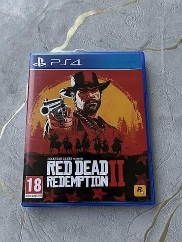 ps4 konsole: Red Dead Redeption 2 diskidir PS4-də də PS5-də də rahat bir şəkildə — 1
