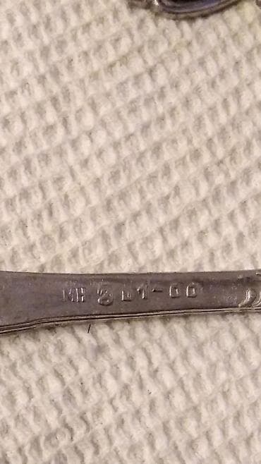 Столовые приборы: Qədimi sovet qaşıqlar ədədi 2 AZN keyfiyyətli dözümlü melixiyor əlaqə — 3