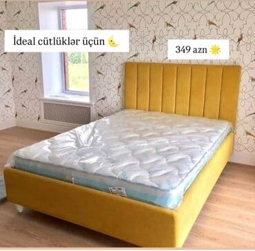 i̇ki mərtəbəli çarpayı: Yeni, İkinəfərlik çarpayı, Bazasız, Matras ilə, Siyirməsiz, Azərbaycan — 1