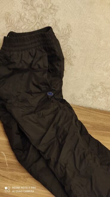 idman kişi şortları: Təzə şalvar, qış üçün. новые зимние штаны, утеплённая плащевка — 2