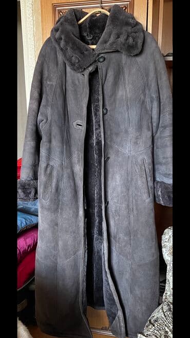 дубленка новая натуральная: Dublyonka,ideal veziyyetde,razmer L,chox isti saxlayir,original — 3