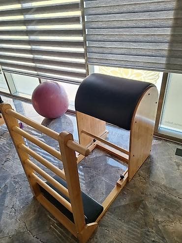 Pilates Ladder Barrel - Taxta karkaslı, yüksək keyfiyyətli — 3