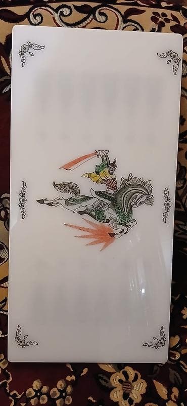nerd taxda: Məhsul: Naxışlı nərd taxtası (klassik ölçülü, qatlanan) Təsvir: 1980 — 2