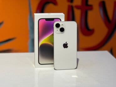 видео камеры: IPhone 14, 128 GB, Ağ, Face ID — 1