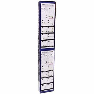 Metall asılqan – universal asma stend - Ölçülər: 100 x 44 x 150 sm - — 4