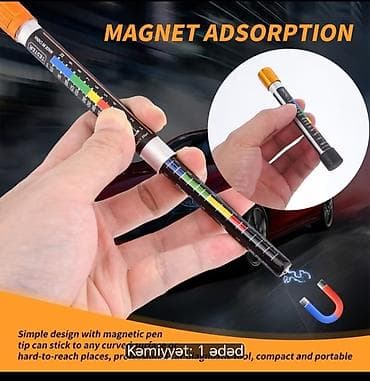 kraska pult: Avtomobil boyasının qalınlığını yoxlamaq üçün maqnitli ölçü qələm — 5