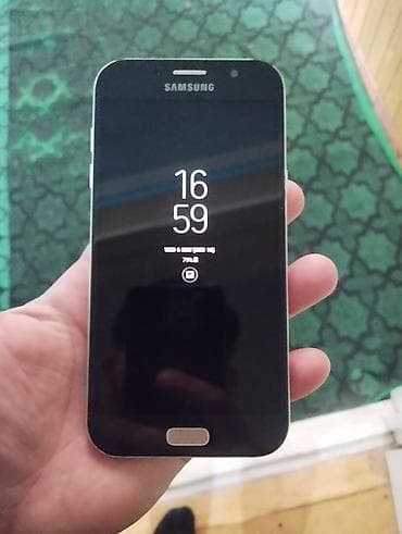 samsung galaxy a2: Samsung Galaxy A5 2016, 32 GB, rəng - Qızılı, Barmaq izi — 1