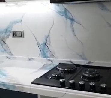 > *Mətbəx dəzgahını baha alma!* > Tökmə mərmər dəzgah üstü — — 8