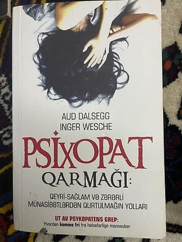oxu: Məhsul: Kitab – “Psixopat Qarmağı: Qeyri‑sağlam və zərərli — 1