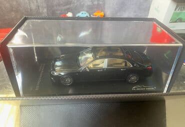maşın modeli: Коллекционная модель Mercedes-Maybach S-class X222 obsidian black 2019 — 12
