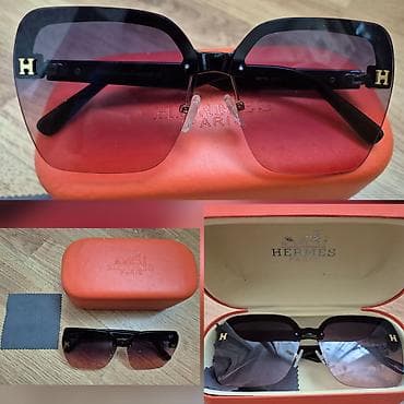 Eynəklər: Hermes Paris brendine mexsus eynek. Istifadə olunmayıb. öz qiyməti 65$ — 1