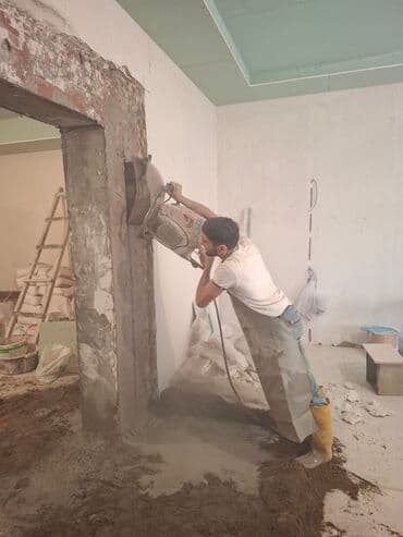 ремонт швов: Beton kəsmə və deşmə xidməti - Armaturlu beton, kərpic və daş — 1