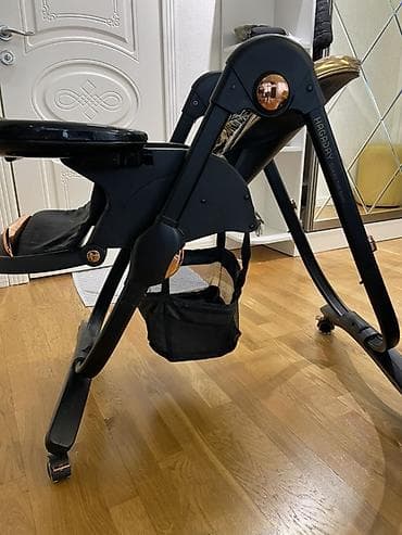 qara şalvar: Uşaq yemək stulu – çoxfunksiyalı, təkərli model - Geniş, çıxarıla — 4