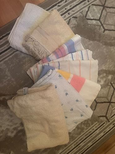 Şəkillər, tablolar: Hamam üçün rəng - Bej Pambıq Dəsmal — 1