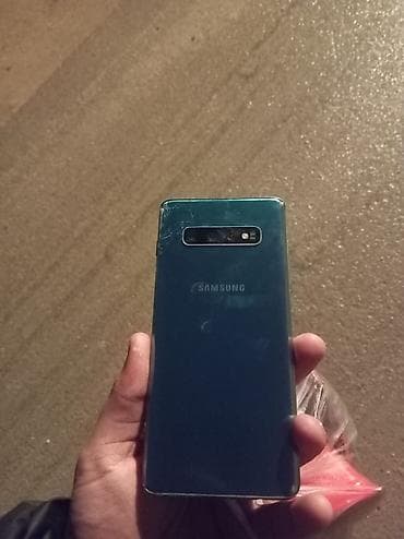 s10 ikinci el: Samsung Galaxy S10, 128 GB, rəng - Yaşıl, Barmaq izi — 2