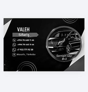 qapı və pəncərə: Mikroavtobus, Masallı - — 2