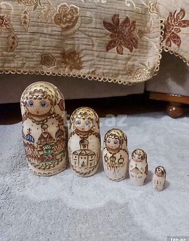 Fiqur, Taxta, rəng - Bej